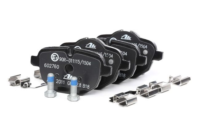 Buy cheap 24561 Brake pads with brake caliper screws, with accessories from ATE 34216788284, 34216796741, 34216798193