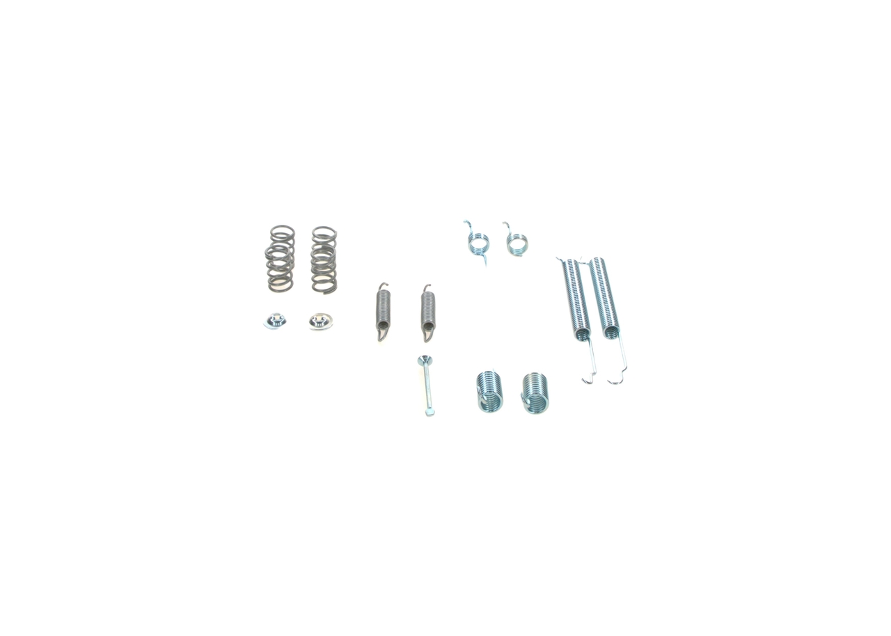 BOSCH 1 987 475 308 Tilbehørssæt bremsebakker Nissan Navara D21 2.7 D 4x4 99 HK TD27