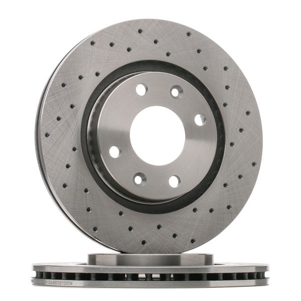 VALEO 886695 Disco freno DS3 Cabrio 1.2 THP 110 110 CV