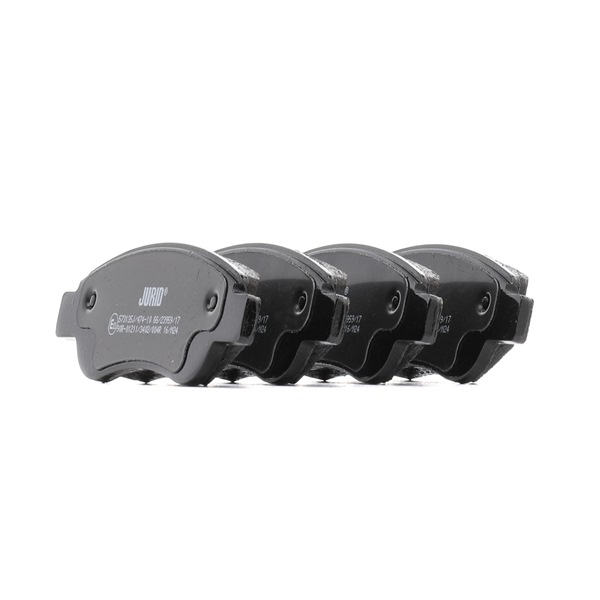 JURID 573135J Τακάκια φρένων Citroen C1 2 1.0 VTi 69 PS CFB (1KR)