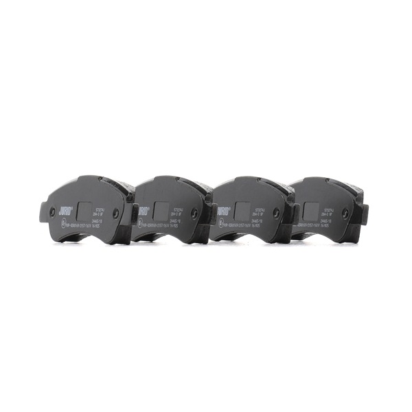 573274J JURID Plaquettes de frein avec vis d'étrier de frein, avec accessoires pas chères