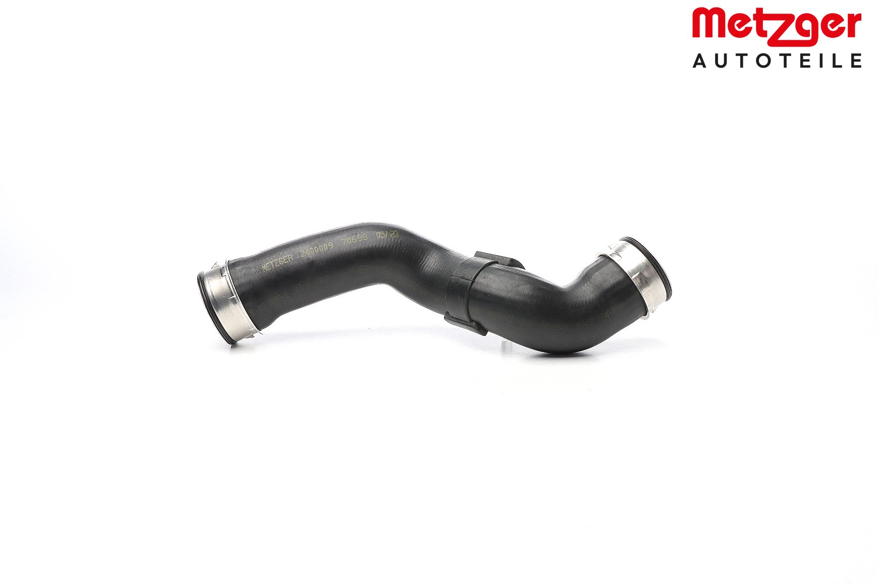 METZGER 2400009 Intercooler slange Mercedes S203 C 200 CDI 2.2 (203.204) 116 HK OM 611.962