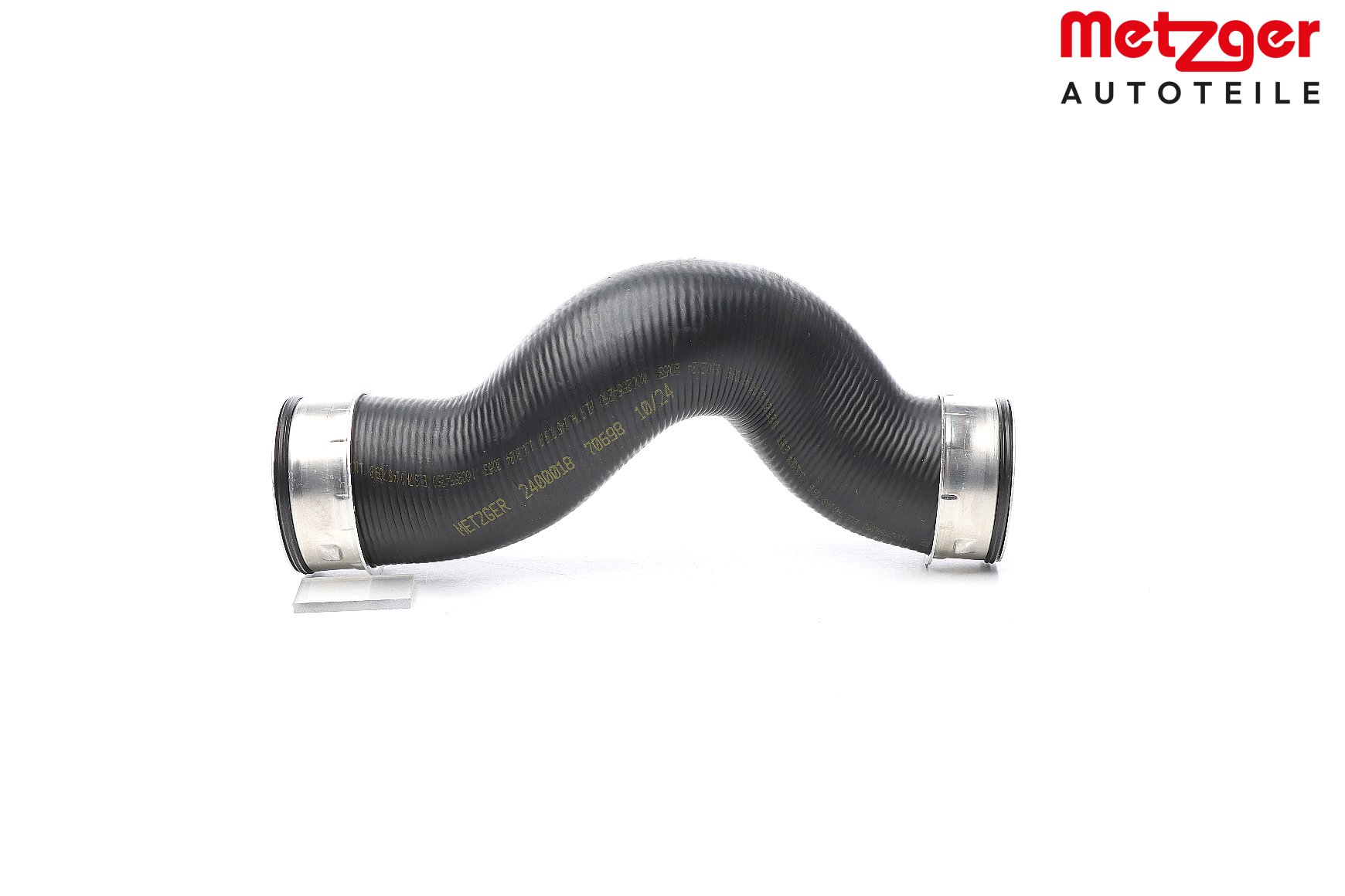 METZGER 2400018 Tubo intercooler VW T5 Camião de plataforma 1.9 TDI 102 cv BRS
