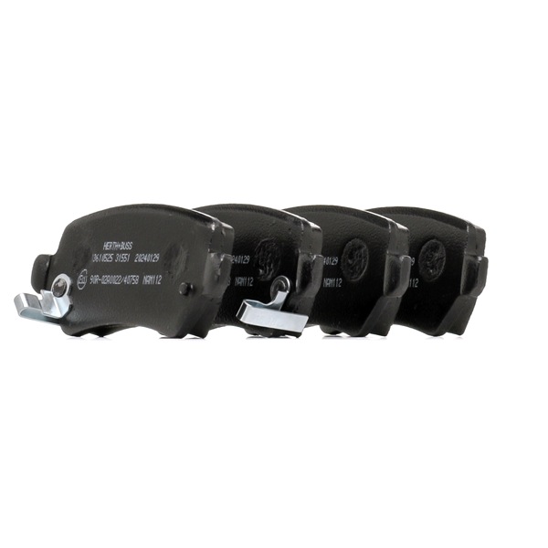HERTH+BUSS JAKOPARTS J3610525 Pastillas de freno Corsa C X01 1.2 Twinport (F08, F68) 80 cv Z 12 XEP