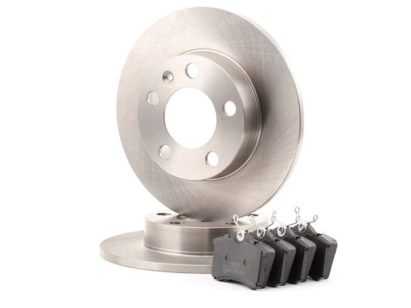 MAPCO 47858 Kit dischi e pastiglie SKODA Fabia II Combi (545) 1.4 TSI RS 180 CV