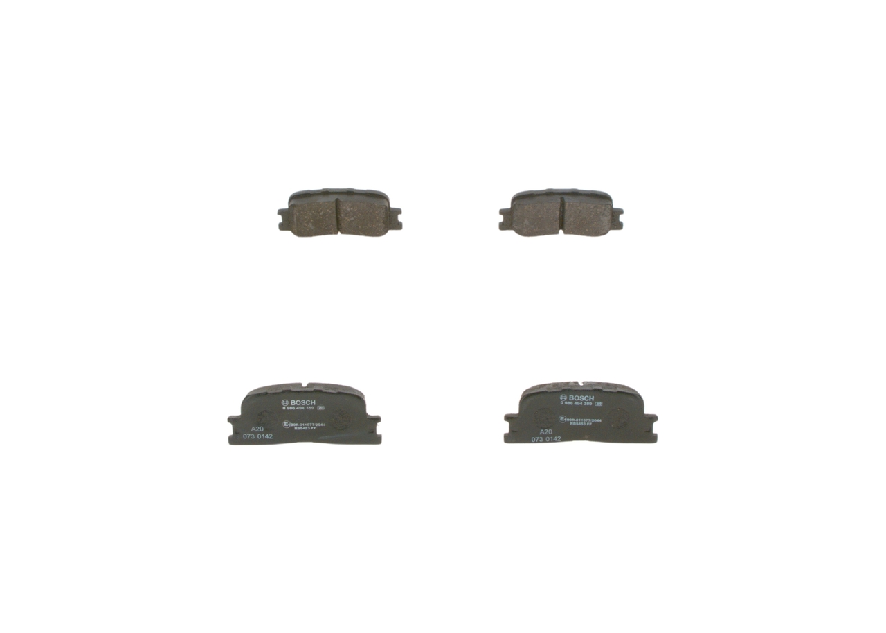TOYOTA BOSCH Bremseklodser 0 986 494 359