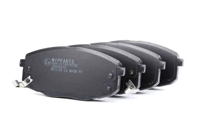 NIPPARTS J3600319 Bremseklodser Hyundai i30 GD 1.8 150 HK