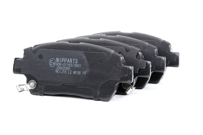 NIPPARTS J3602088 Pastiglie dei freni Toyota Yaris Verso 1.4 D-4D (NLP20_, NLP22_) 75 CV 1ND-TV