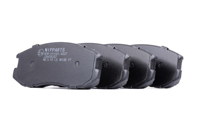 NIPPARTS J3605032 Jarrupalat, levyjarru Lancer III 1.2 (C65A) 60 HV