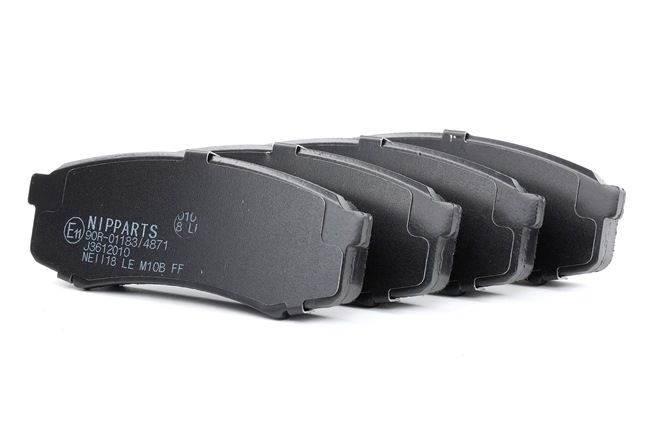 NIPPARTS J3612010 Plăcuțe de frână Mitsubishi Pajero IV 3.8 i 4WD 238 CP 6G75