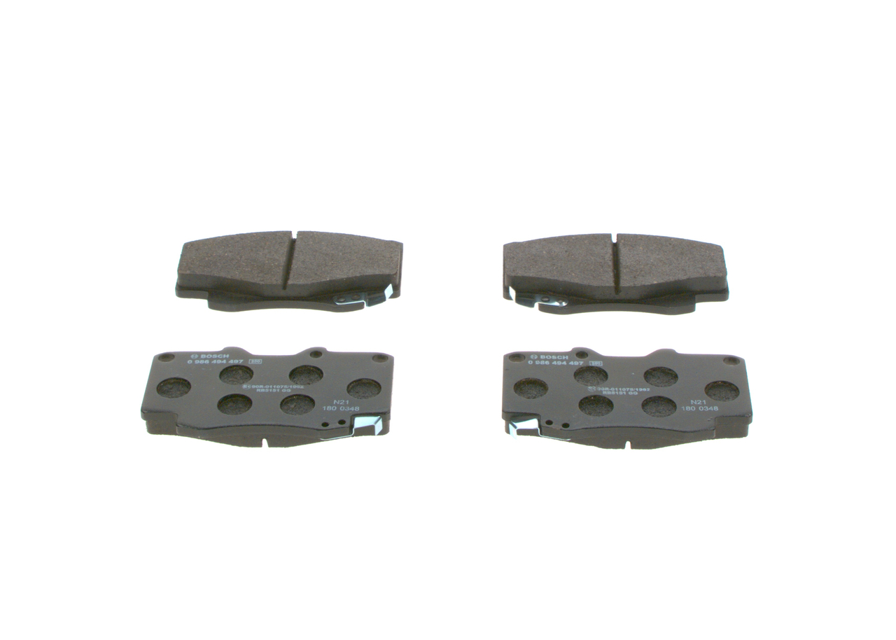 BOSCH 0 986 494 497 Freno a mano 4.0 4WD (GGN25) 238 CV 1GR-FE
