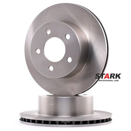 Köp billigt SKBD-0020119 Bromsskivor ventilerad, framaxel, Ø: 280mm, obeskiktad, Gjutjärn, utan skruvar från STARK