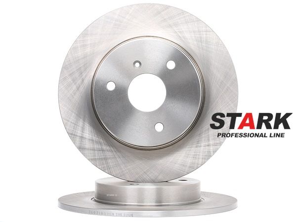αγορά φθηνά SKBD-0020228 Δισκόπλακες πλήρες, μπροστινός άξονας, Ø: 279,8mm, χωρίςεπίστρωση, Χυτοσίδηρος, χωρίς βίδες από STARK