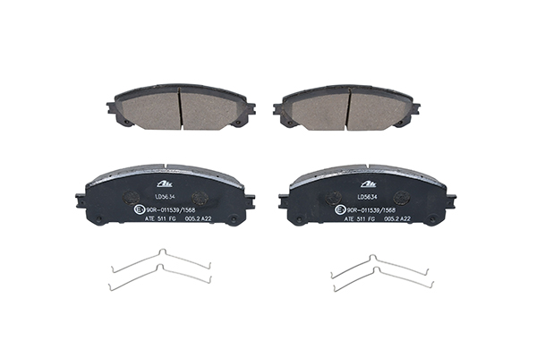ATE 13.0470-5634.2 Bremseklodser TOYOTA RAV4 IV SUV (XA40) 2.5 (ASA42) 178 HK 2AR-FE