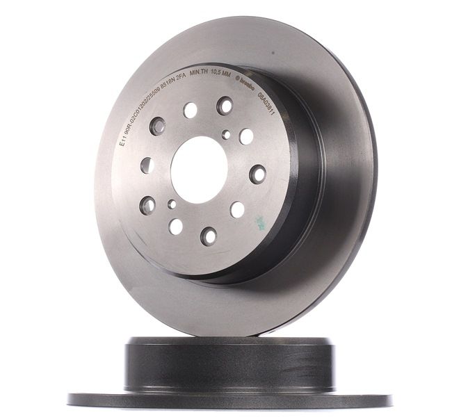 BREMBO 08.A038.11 Fékdob 300 (JZS160_) 228 LE 2JZ-GE