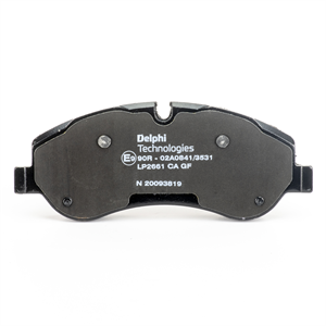 DELPHI LP2661 Brake pads Ford Transit V363 2.0 EcoBlue mHEV RWD 170 hp BLRB
