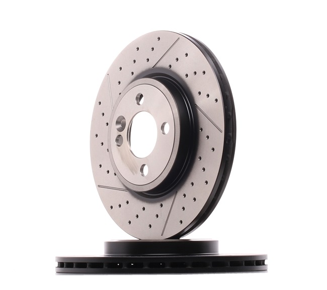cumpar ieftine DF6422 Discuri de frână cu fante/perforat, Ř: 294mm, lacuit de la TRW 34116777825, 34116777826, 6777826