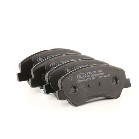 BREMBO P 18 025 Τακάκια φρένων HYUNDAI i20 III (BC3, BI3) 1.0 T-GDI 101 PS G3LE