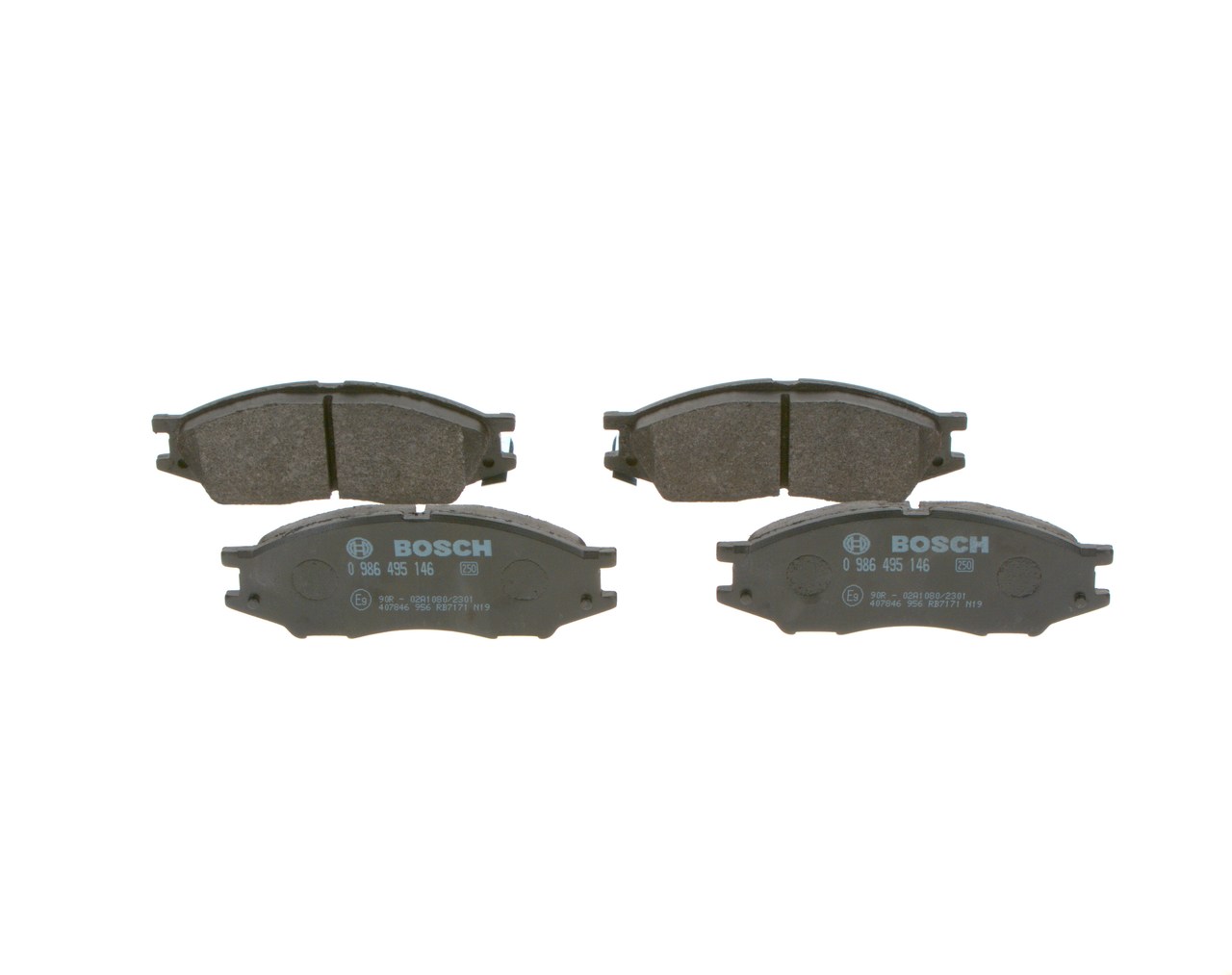 NISSAN BOSCH Τακάκια φρένων 0 986 495 146