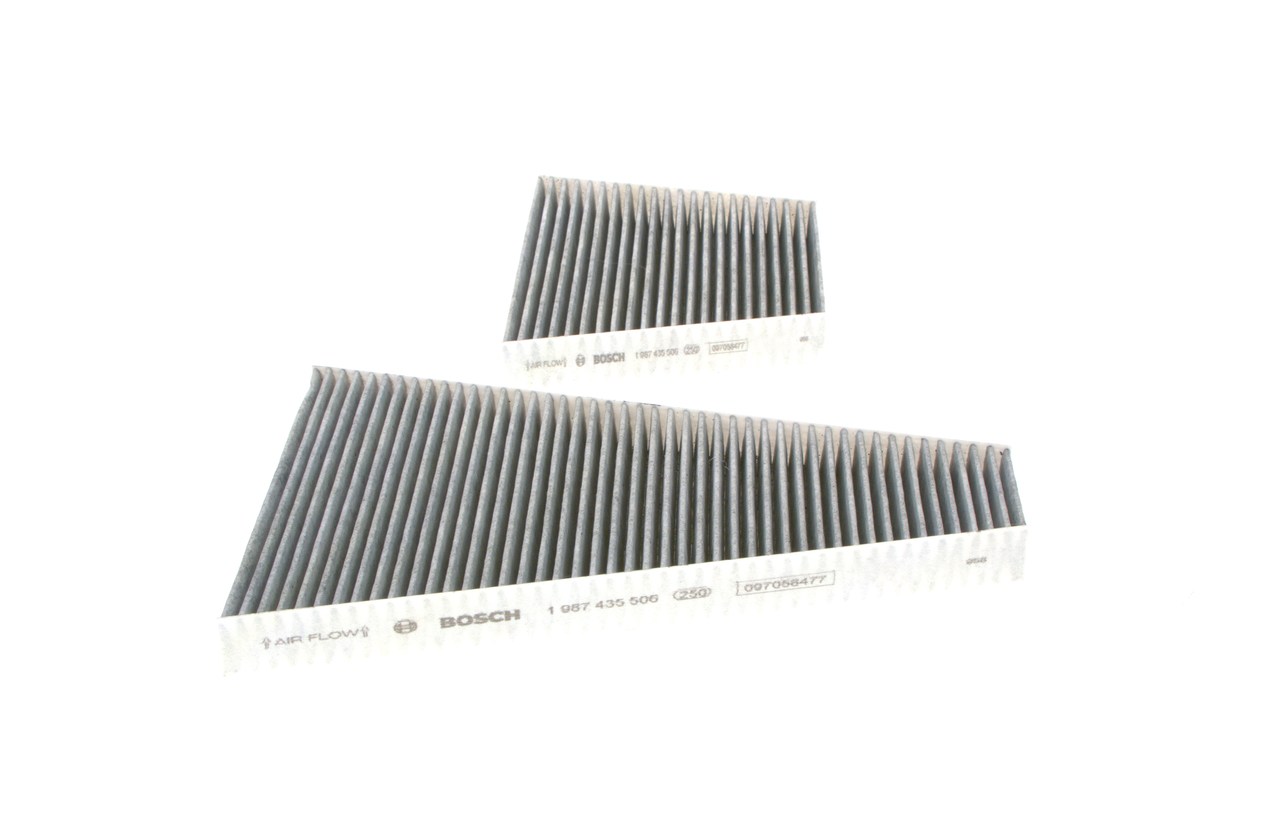 BOSCH 1 987 435 506 Pollen filter VW Phaeton 3d 3.0 V6 TDI 4motion 240 hp CARB