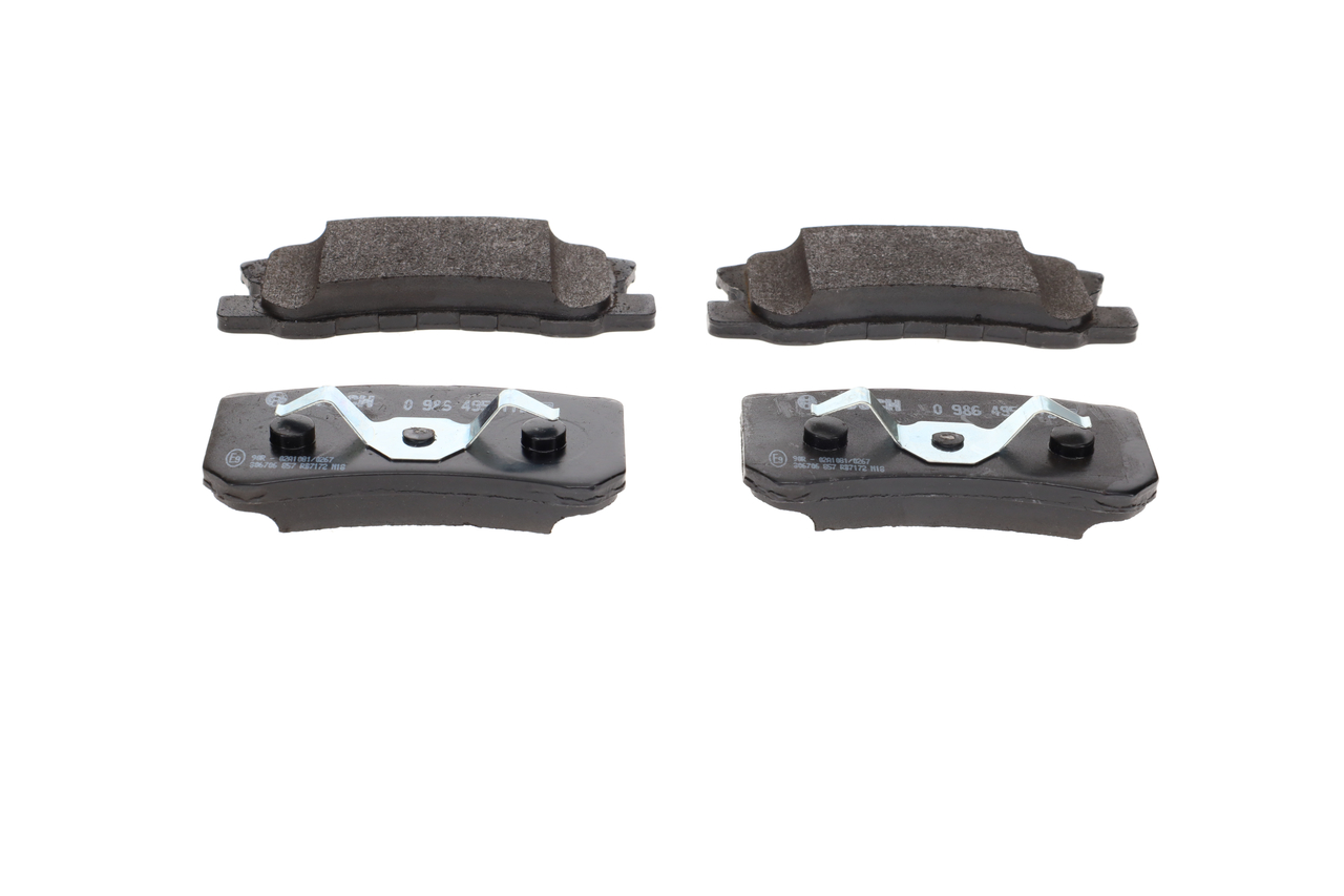 CHRYSLER BOSCH Bremsbelag 0 986 495 172