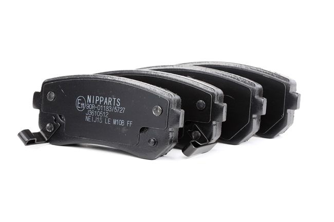 NIPPARTS J3610512 Bremseklodser Hyundai i30 GD 1.4 101 HK G4LC