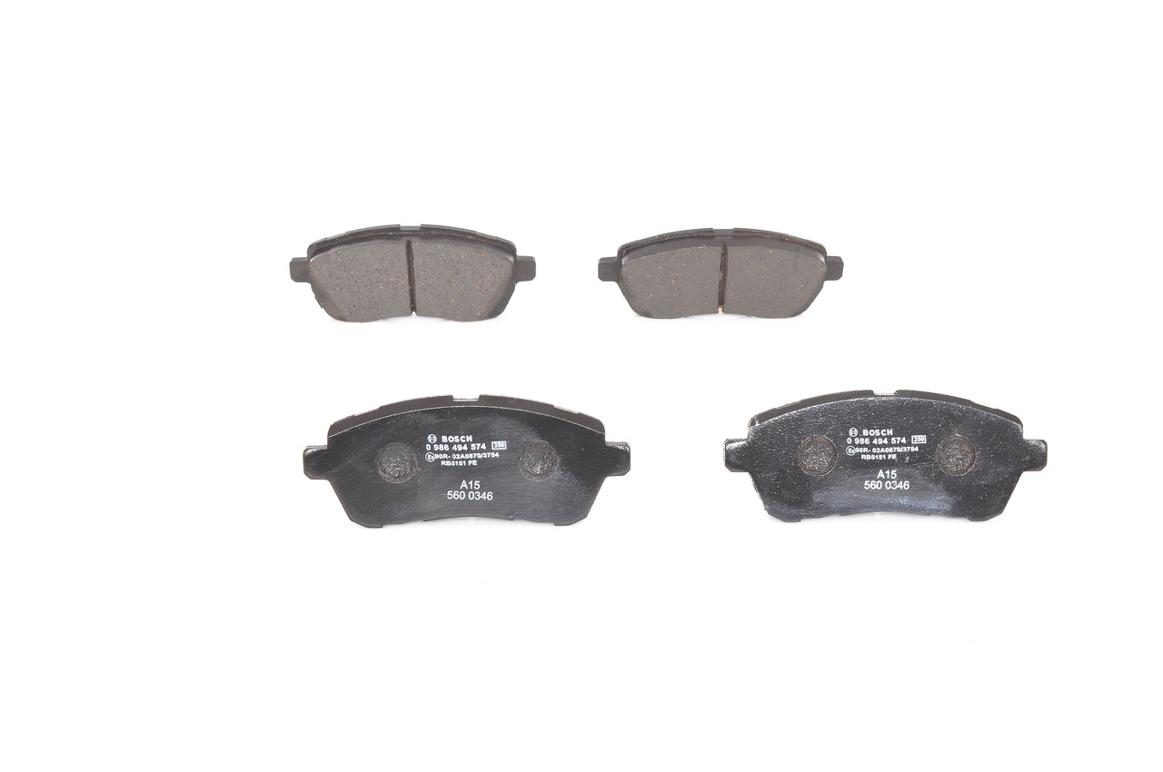 DAIHATSU BOSCH Bromskloss 0 986 494 574