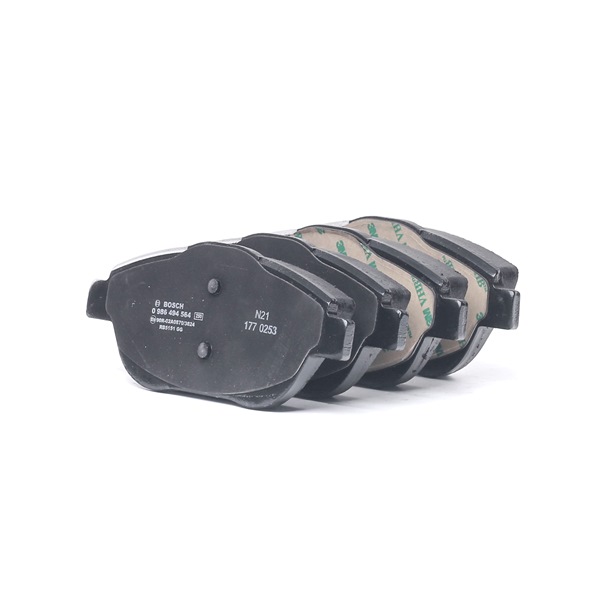 BOSCH 0 986 494 564 Bremsbeläge Opel Corsa F Corsa-e 156 PS ZKW (ZK02)