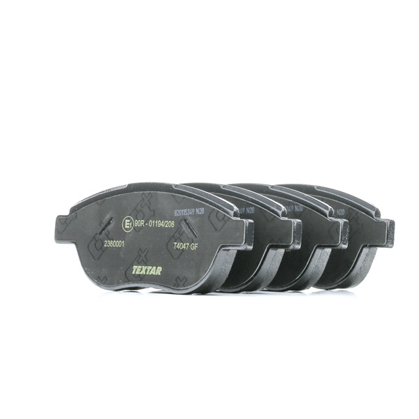 TEXTAR 2360001 Τακάκια φρένων Fiat Linea 323 1.9 Flex 132 PS 310 A3.011