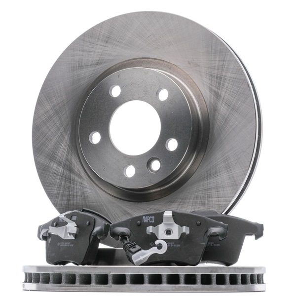 MAPCO 47777 Σετ φρένων τακακια και δισκοπλακες VW Multivan T5 VR6 3.2 235 PS CFLA