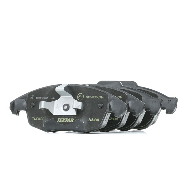 TEXTAR 2453801 Remblokken DS DS4 / DS4 Crossback 1.6 e-HDi 115 114 Pk 9HD (DV6C)