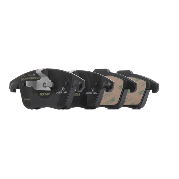 TEXTAR 2455801 Tilbehørssæt bremsebakker 1.6 THP 165 HK 5GY (EP6FDTM)