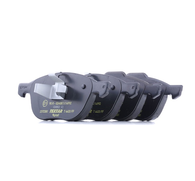 TEXTAR 2372381 Τακάκια φρένων Ford C Max 2 2.0 Plug-in Hybrid 190 PS C20EDEF