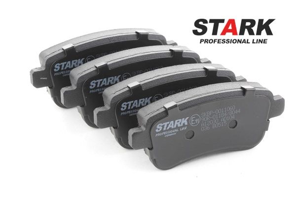 STARK SKBP-0011060 Bremsbeläge RENAULT Fluence (L3_) 2.0 Flex (L30H, L30Y, L30W) 143PS 2017