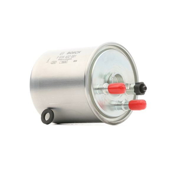 BOSCH F 026 402 081 Filtro de combustível Renault Laguna 3 Grandtour 2.0 dCi (KT0M, KT0N, KT0S, KT19, KT1F) 173 cv M9R 806