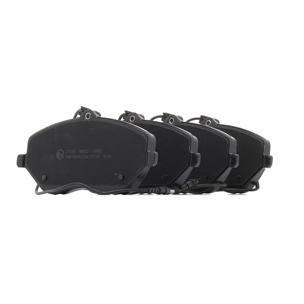A.B.S. 37431 Τακάκια φρένων Citroën C5 3 Sedan 2.2 HDi (RD4HTH, RD4HPH, RD4HRH, RD4HSH) 163 PS 4HS (DW12BTED4)