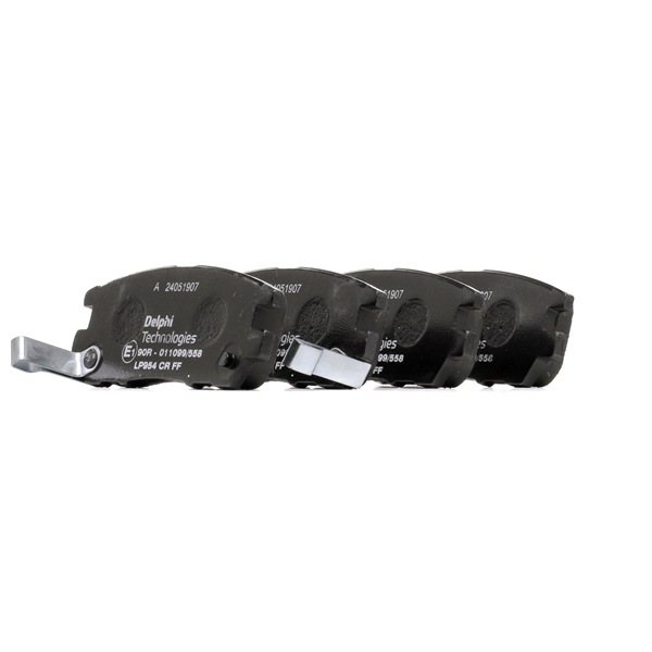 DELPHI LP954 Bremseklosser Mitsubishi Pajero II Canvas Top 2.5 TD 4WD 99 hk 4D56-TD