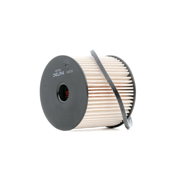 DELPHI HDF568 Filtro de combustível Citroën C4 Mk1 2.0 HDi 110 cv RHZ (DW10ATED)