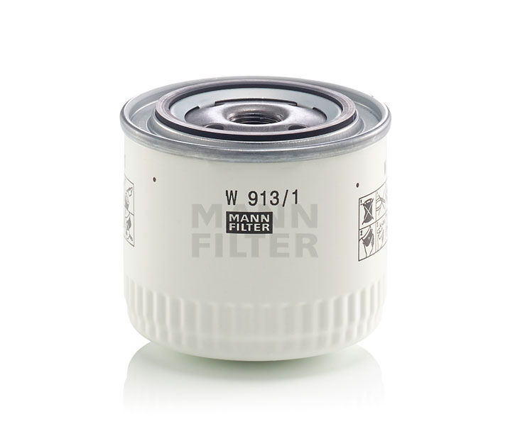 rendelés olcsó W 913/1 Olajszűrő Felcsavarható szűrő ől MANN-FILTER 4812156259, 51358804, 1641432430