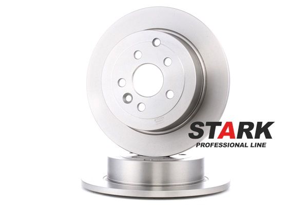 Comparare SKBD-0022449 Dischi freno pieno, Assale posteriore, Ø: 302mm, Non rivestito, Ghisa, senza viti/bulloni da STARK LR001018 a buon mercato