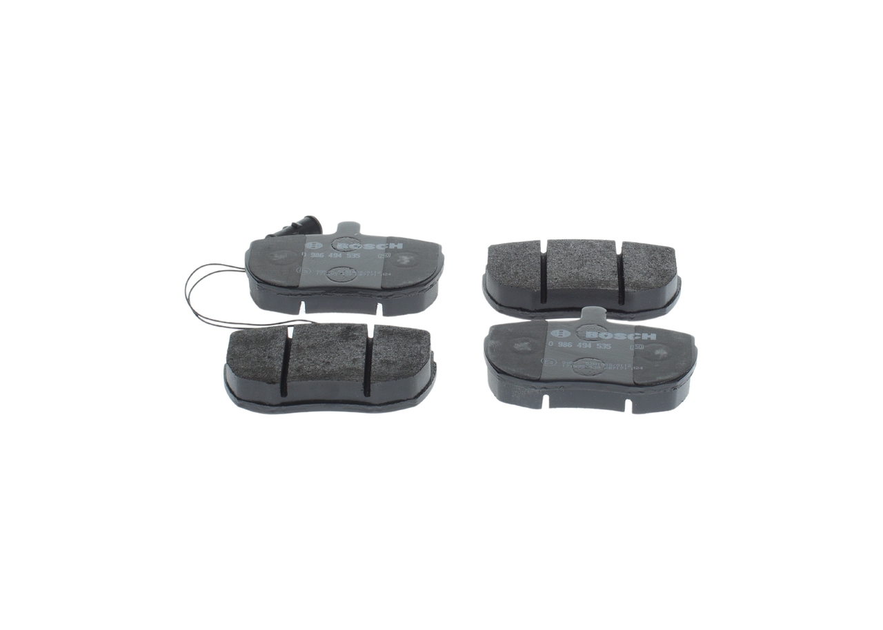 LAND ROVER BOSCH Τακάκια δισκόφρενων 0 986 494 535