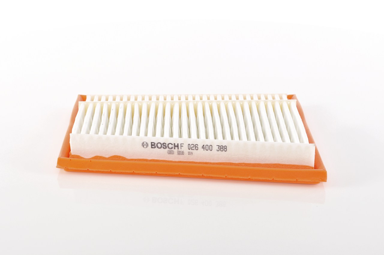 BOSCH F 026 400 388 Filtro de ar Mercedes S204 C 320 CDI 3.0 (204.222) 224 cv OM 642.960
