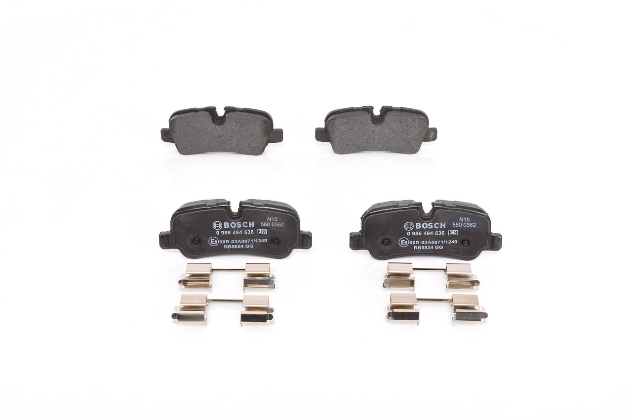 BOSCH 0 986 494 636 Fékdob 3.0 4x4 345 LE 306PS(AJ126)