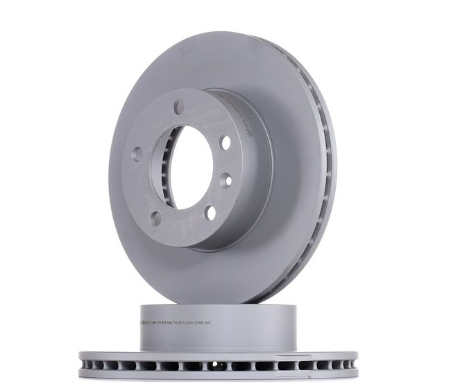 BOSCH 0 986 479 B59 Remschijven Renault Master 2 Flatbed Vrachtwagen 3.0 dCi 140 136 Pk ZD3 202