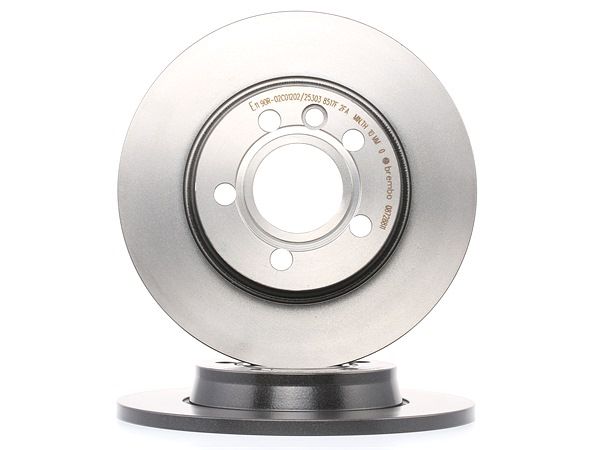 BREMBO 08.7288.11 Discos de travão VW T4 Transporter 2.5 TDI 102 cv AUF