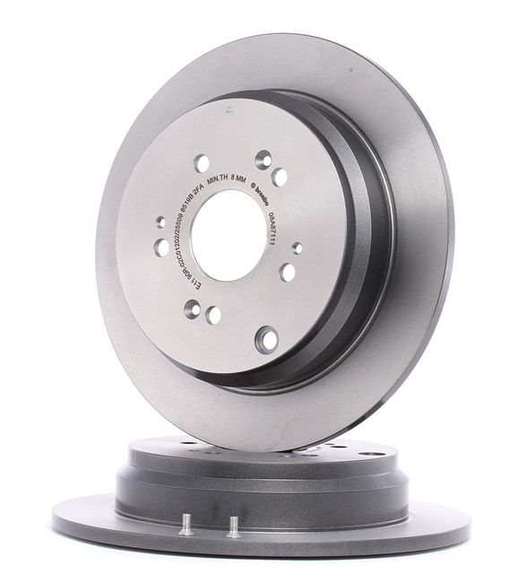 BREMBO 08.A871.11 Bromsskivor Honda CR-V III 2.4 i-VTEC 4WD (RE7) 166 hk K24Z4
