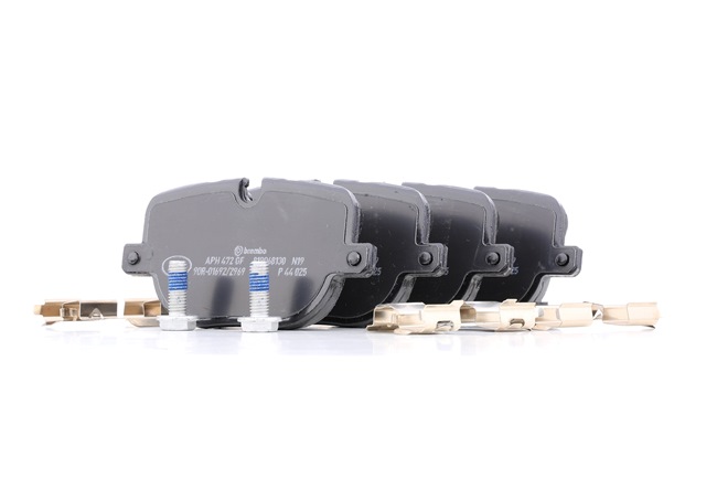 BREMBO P 44 025 Τακάκια φρένων LAND ROVER Range Rover III (L322) 4.4 D 4x4 313 PS 448DT(DITC)