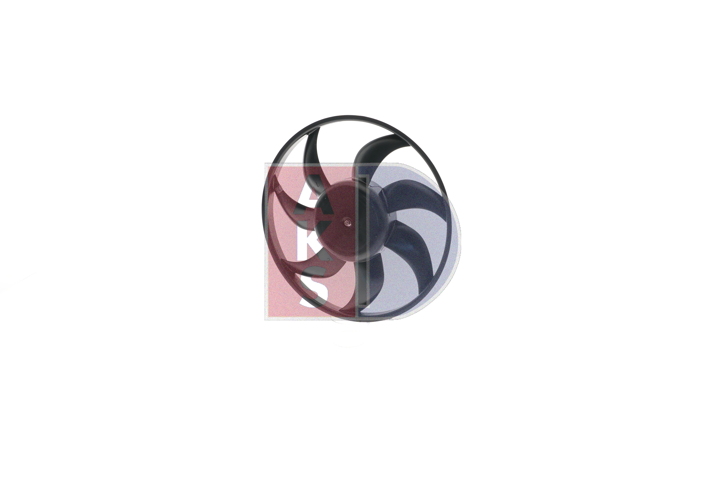 AKS DASIS 158109N Ventilator, radiator Opel Corsa C 1.2 Twinport (F08, F68) 80 CP