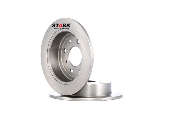Köp billigt SKBD-0022831 Bromsskivor full, Bakaxel, Ø: 239mm, obeskiktad, Gjutjärn, utan skruvar från STARK