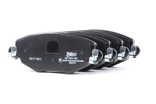 Pastiglie Freno Anteriori Valeo First 301433 - Set Da 4 Con Accessori - Omologate ECE-R90